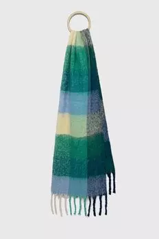 Шарф Abercrombie & Fitch, зеленый