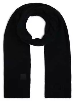 Шарф акаио Boss Orange, черный