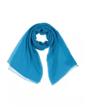 Шарф Alberta Ferretti, лазурный