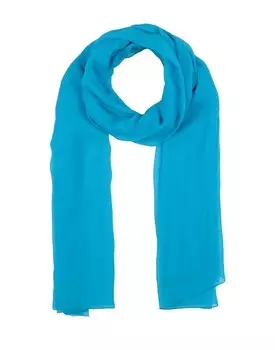 Шарф Alberta Ferretti, лазурный