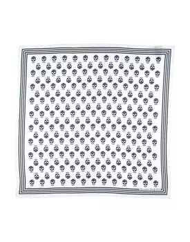 Шарф Alexander Mcqueen, белый