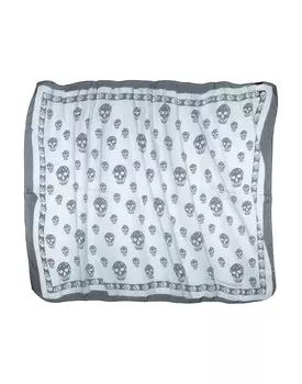 Шарф Alexander Mcqueen, белый