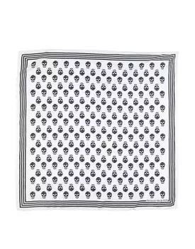 Шарф Alexander Mcqueen, белый