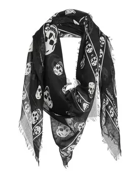 Шарф Alexander Mcqueen, черный