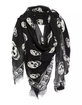 Шарф Alexander Mcqueen, черный