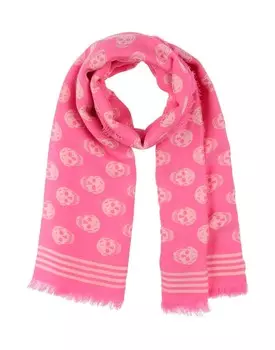 Шарф Alexander Mcqueen, фуксия