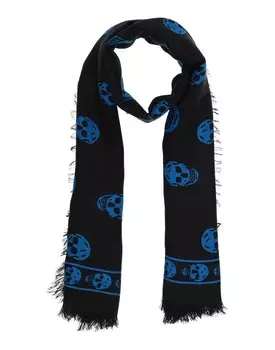 Шарф Alexander Mcqueen, голубой