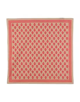 Шарф Alexander Mcqueen, коричневый