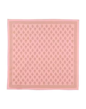 Шарф Alexander Mcqueen, лососево-розовый