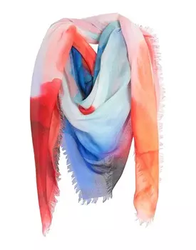 Шарф Alexander Mcqueen, оранжевый