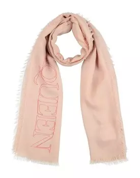 Шарф Alexander Mcqueen, розовый