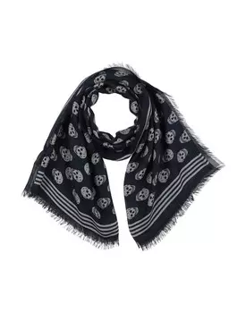 Шарф Alexander Mcqueen, синий