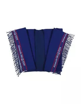 Шарф Alexander Mcqueen, синий