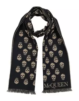 Шарф Alexander Mcqueen, синий