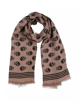 Шарф Alexander Mcqueen, светло-коричневый