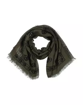 Шарф Alexander Mcqueen, зеленый