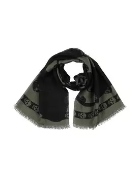 Шарф Alexander Mcqueen, зеленый