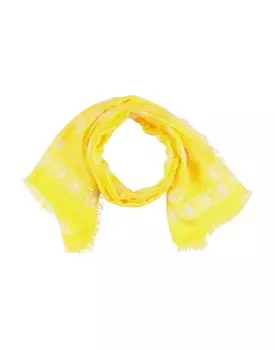 Шарф Alexander Mcqueen, желтый