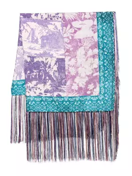 Шарф Aloe Pierre-Louis Mascia, фиолетовый