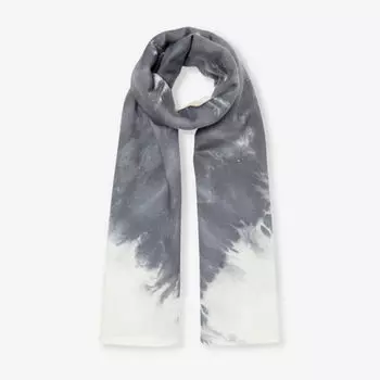 Шарф anaya с графическим принтом из смеси шерсти, кашемира и шелка Gabriela Hearst, мультиколор