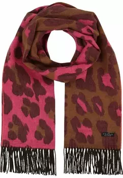 Шарф ANIMAL LEO CASHMINK MADE IN GERMANY FRAAS, розовый