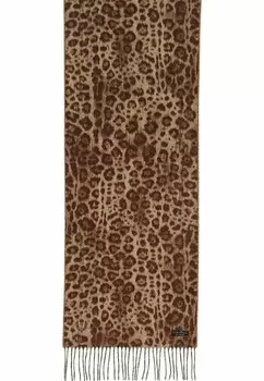 Шарф ANIMAL LEO CASHMINK MADE IN GERMANY FRAAS, коричневый