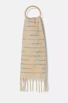 Шарф Answear Lab, бежевый