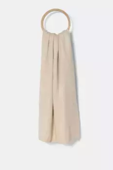 Шарф Answear Lab, бежевый