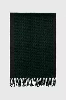 Шарф Answear Lab, зеленый