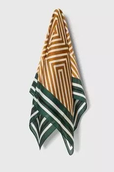 Шарф Answear Lab, зеленый