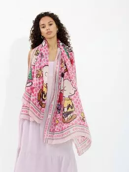 Шарф арахис Codello, розовый