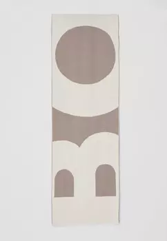Шарф AREV SCARF UNISEX BOSS, светло-зеленый