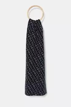 Шарф Armani Exchange, темно-синий
