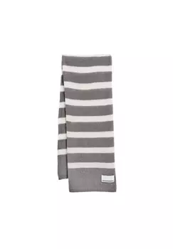 Шарф ARMEDANGELS YUKINAA STRIPES, серый