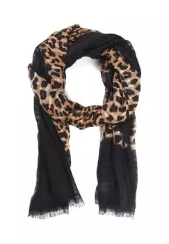 Шарф Aurea Мягкий и приятный Collezione alessandro, коричневый