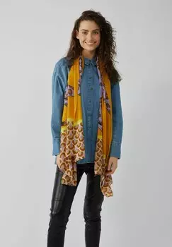 Шарф AUS NACHHALTIGER MIT XL-LEO Codello, желтый