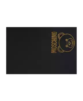 Шарф aw24 Moschino, черный