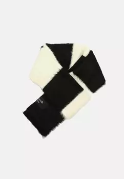 Шарф AWNING STRIPE FUZZY kate spade new york, черный