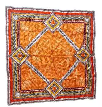 Шарф Baccarat 2809897 Ladies Louxor Twillsilk Maxi Tie Оранжевый