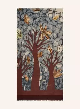 Шарф Barbieri, коричневый