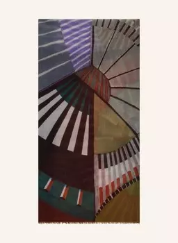 Шарф Barbieri, оранжевый