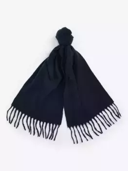 Шарф Barbour Brandy Boucle, темно-синий