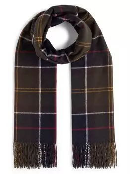 Шарф Barbour, зеленый