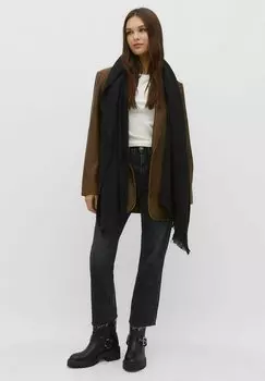 Шарф Basic Stradivarius, черный