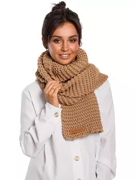 Шарф Be Wear, светло-коричневый