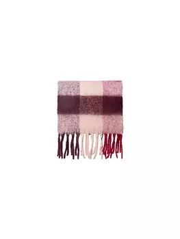 Шарф Bershka, цвет Burgundy/Carmine red