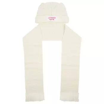 Шарф-Бини с объемными ушками Charles Jeffrey Loverboy, экрю