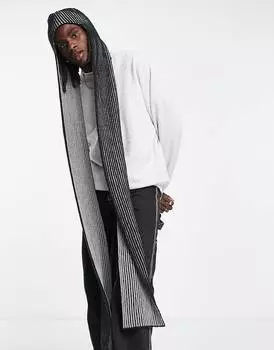Шарф-бини в полоску ASOS DESIGN