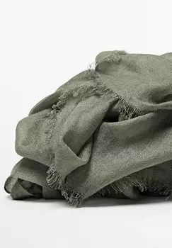 Шарф BLEND Massimo Dutti, цвет Khaki