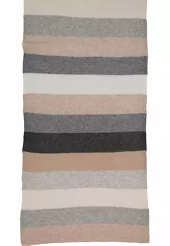 Шарф BLOCK STRIPES FRAAS, светло-коричневый